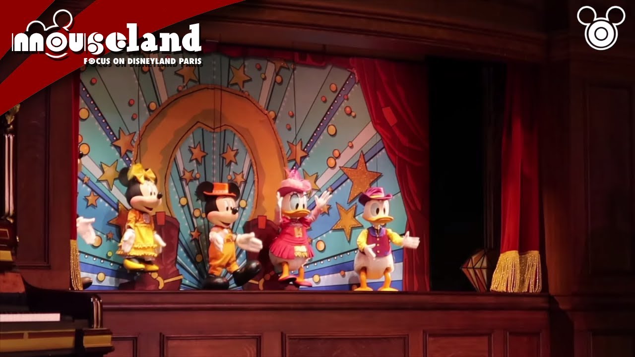 Diner-show Gold Rush Folies with Mickey & Friends at Lucky Nugget Saloon in Disneyland Paris