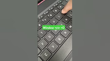 shortcut key to open the on-screen keyboard in windows #shorts #youtubeshorts  #shortcutkey