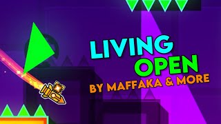 DEADLOCKED REMAKE (Living Open by MaFFaKa and more 100%, Medium Demon) [All coins] | Geometry Dash