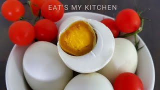 Itlog na Maalat | Salted Duck Eggs Recipe without Food Coloring