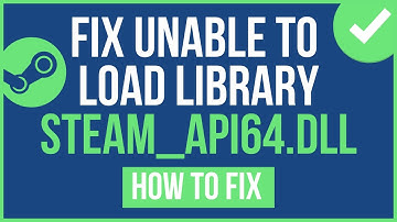 UNABLE TO LOAD LIBRARY STEAM_API64.DLL FIX | Fix Dying Light 2 Steam_api64.dll Error
