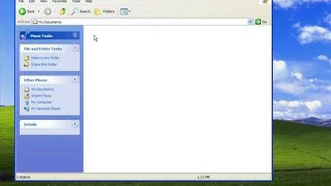 Navigating Windows xp 1