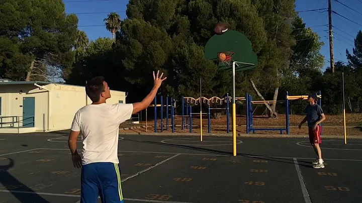 Football Basketball Trickshot Video