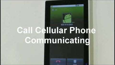 Android - vitalASC 3G Tablet Function