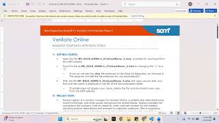 New Perspectives Excel 2019 | Module 6: End of Module Project 1 Veritate Online