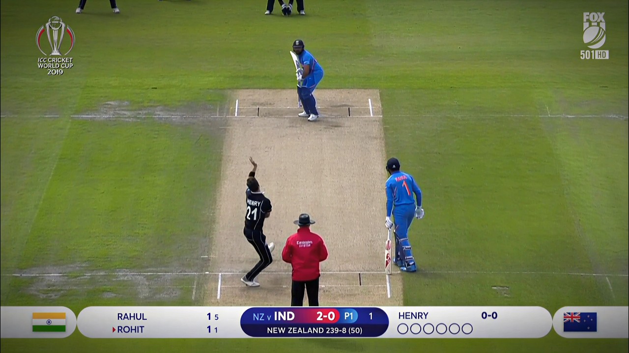 Matt Henry Magical Spell: 3-37 vs India, CWC 2019