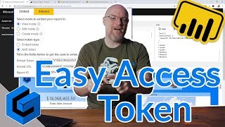 easily get an access token for the power bi embedded playground