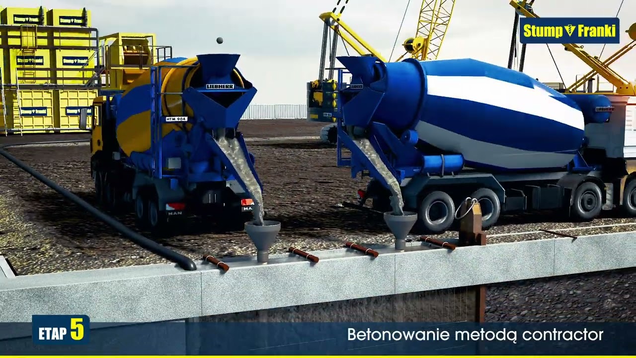 Technologia Ścian Szczelinowych - Animacja 4K