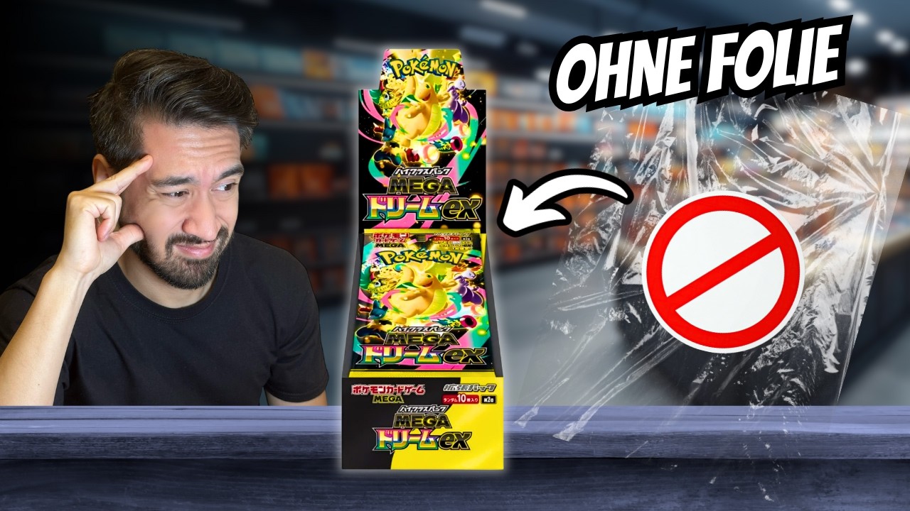 Keine Folie? KEIN PROBLEM! Pokémon Karten öffnen ohne Versiegelung