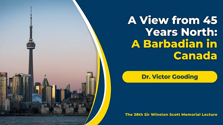 38th Sir Winston Scott Memorial Lecture 2013 - Dr....