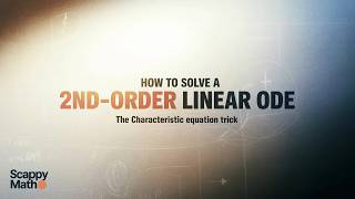 Celebrity How to Solve a 2nd-Order ODE Using Characteristic Equations Profile