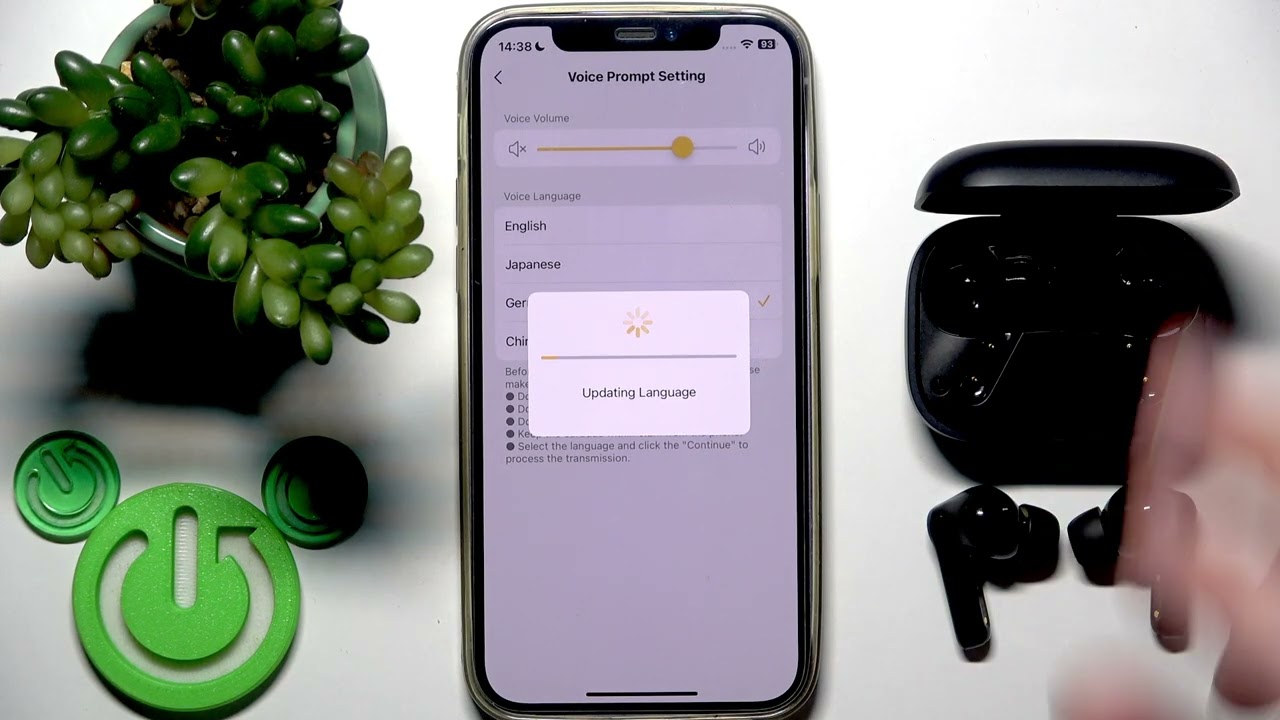 EARFUN Air Pro 4 Ultra – How to Change Voice Prompt Language