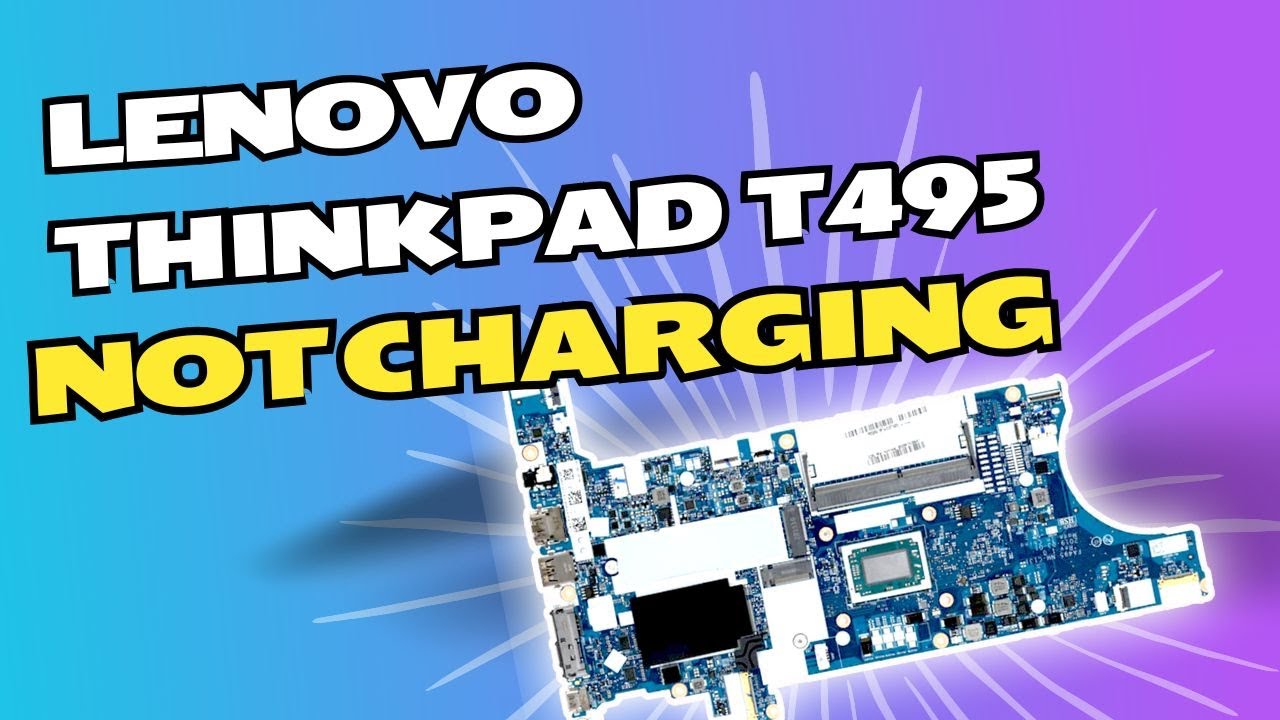 Lenovo ThinkPad T495 не заряжается