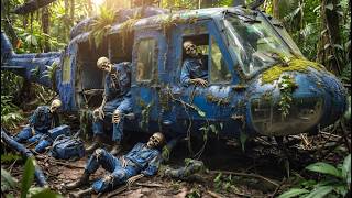 Abandoned in the Jungle Since the War – Blue Black Hawk Helicopter Fully Restored!
