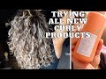 CURLY GIRL TRYING ALL NEW PRODUCTS | DRUGSTORE | CURLY GIRL METHOD | EASY