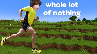 minecraft 1.19 is literally a running simulator