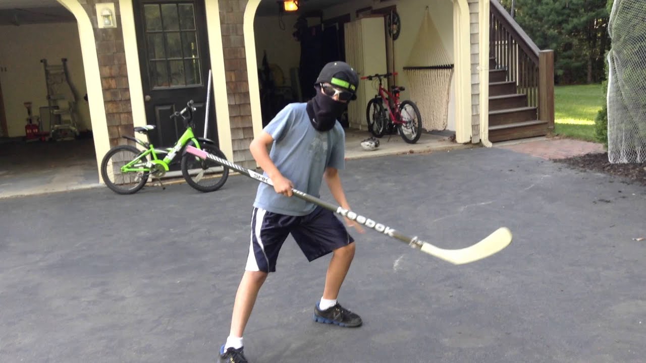 [Hockey] How to slap shot YouTube