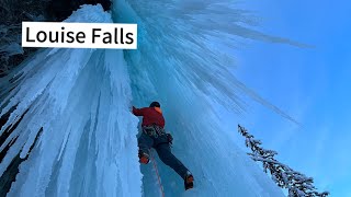 Ice Climbing | Louise Falls WI4