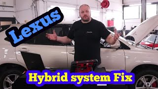 lexus hybrid system fix