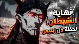 بكاء إبليس المرعب ولحظة موت ملك الموت نفسه! 😱 (النهاية الكاملة للكون)