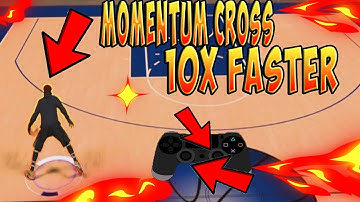 NBA 2K17 *NEW* HOW TO DO MOMENTUM CROSSOVER 10X AS FAST DRIBBLE TUTORIAL • NEW CHEESE TUT