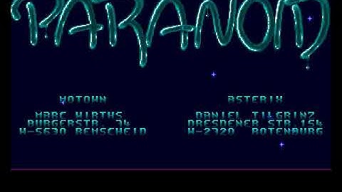 Paranoid   Aspirin #1 Intro mp4 HYPERSPIN AMIGA INTRO CRACKTRO DEMO COMMODORE NOT MINE VIDEOS