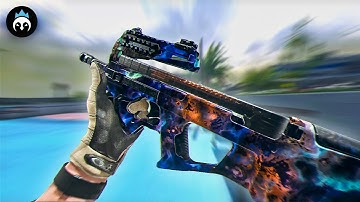 the FASTEST P90 loadout on Ashika Island