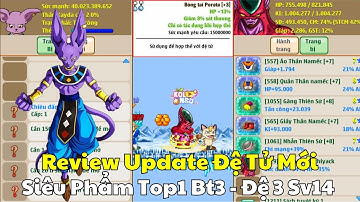 Ngọc Rồng Online - Update Đệ Tử Mới Đầu Tiên Cho Top 1 Sv14