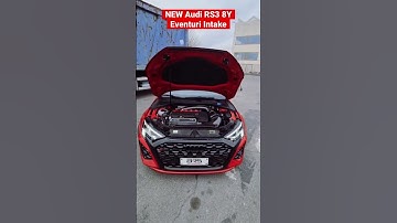 NEW Audi RS3 8Y + Eventuri Intake 🔥 @Eventuri #audi #eventuri #audirs3 #rs3 #rs38y #carbonfiber