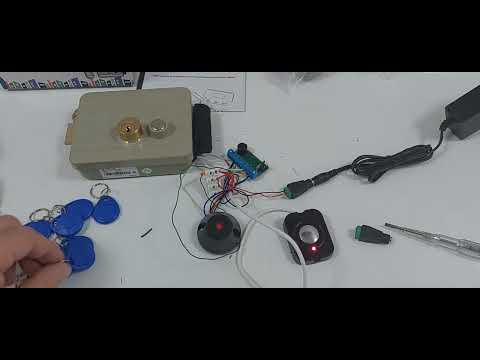 Подключение считывателя CPZ2 и Z5R к замку электромеханическому Tantos, электромагнитному Vizit.