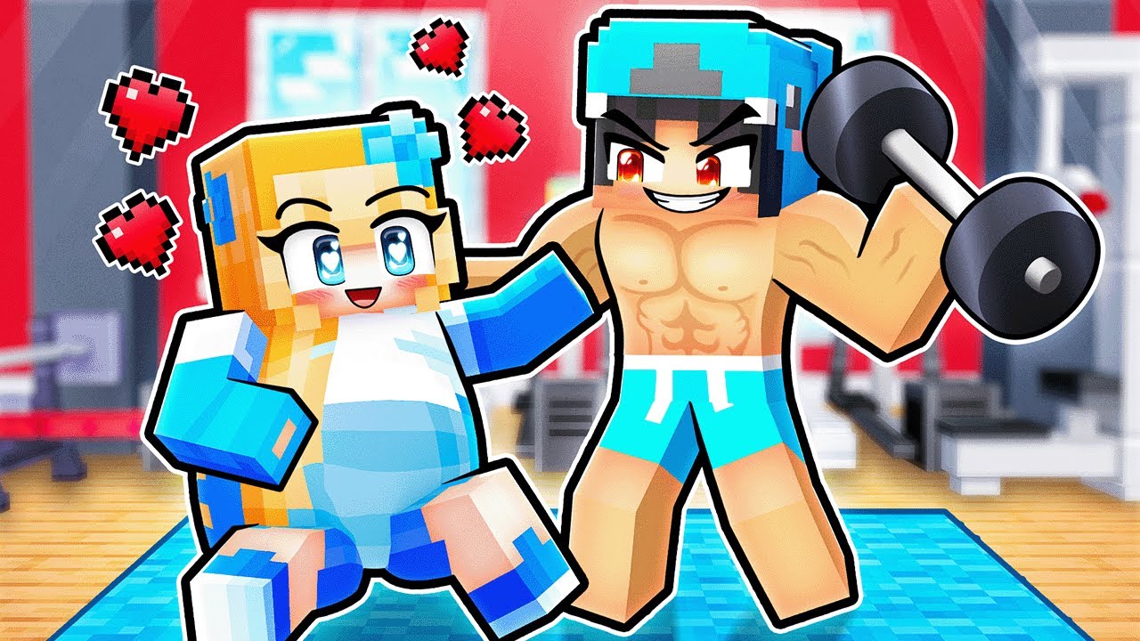 FAT And MUSCULAR FORBIDDEN LOVE In Minecraft!