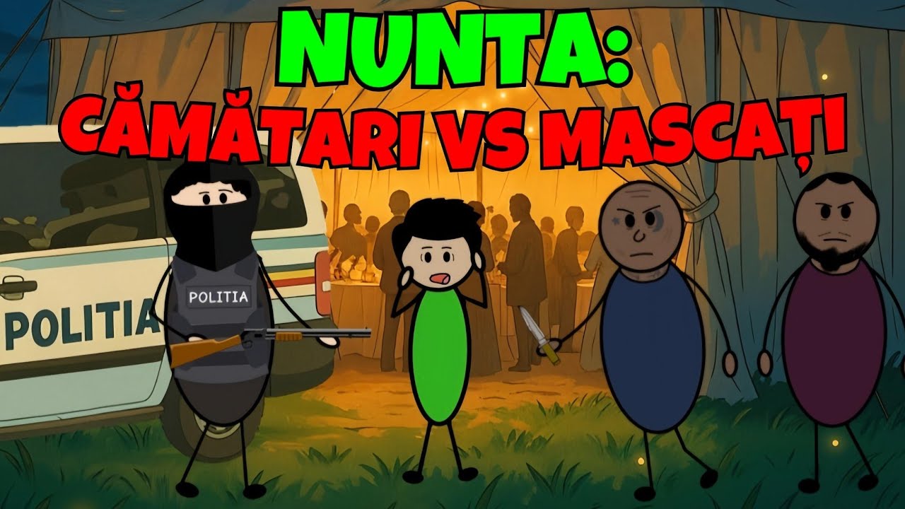 AVENTURI LA NUNTA: CAMATARII SI MASCATII