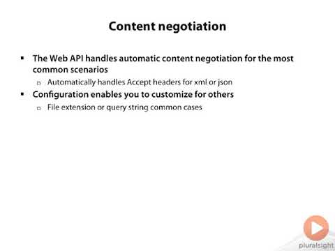 11  Content negotiation | ASP.NET