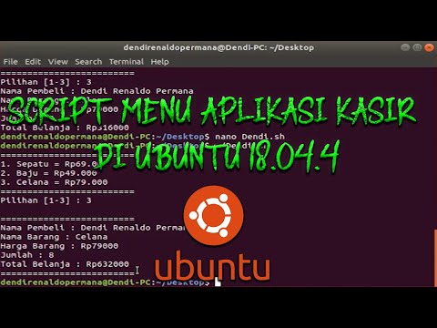 Video: Cara Menyisipkan Skrip Menu