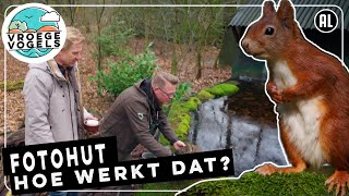 Fotograferen vanuit een fotohut, hoe werkt dat? | TV | Vroege Vogels