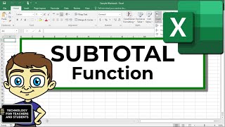 Using the Excel SUBTOTAL Function