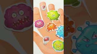 🧼 Clean Hands 🚿 Fun Lesson On Handwashing Magic! 😍✨ #LearningForKids