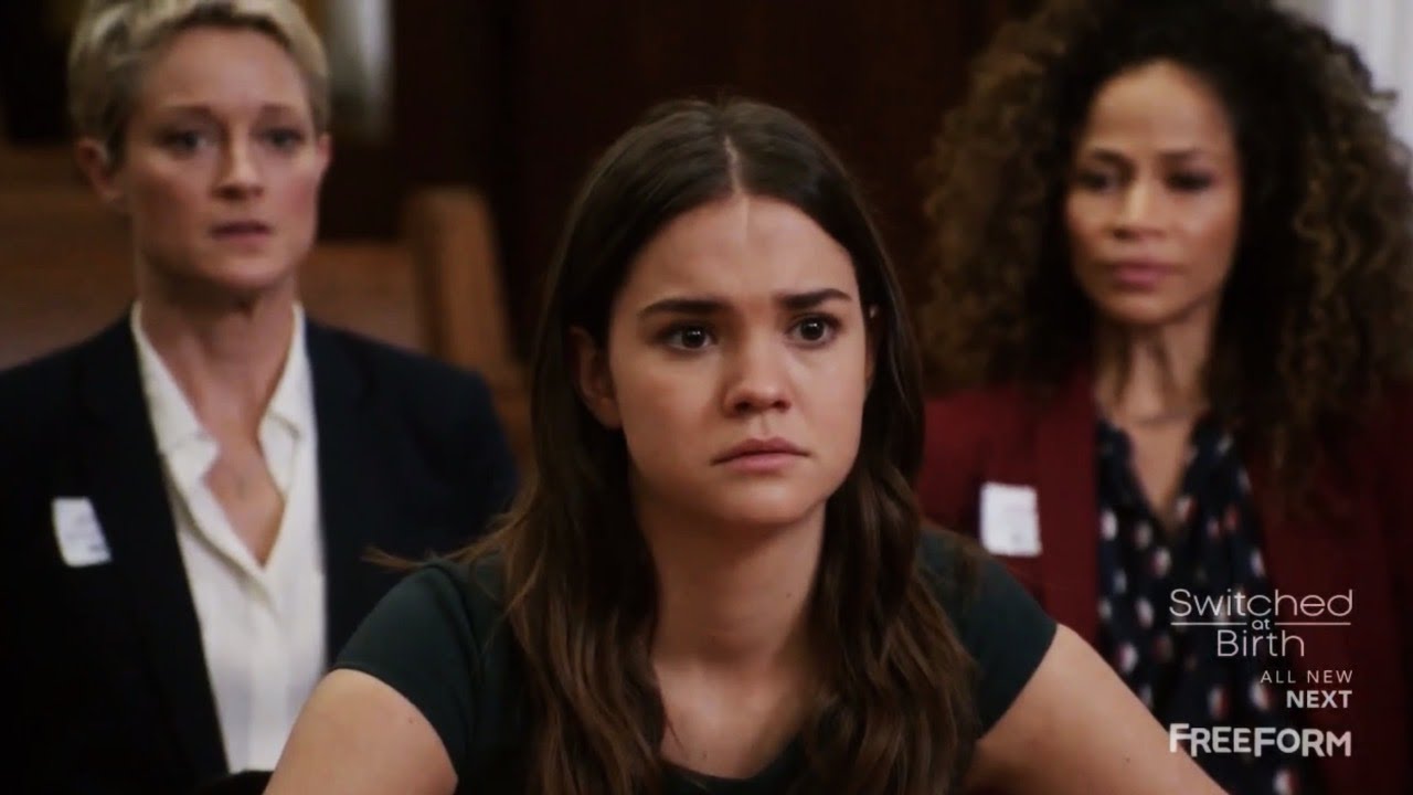 Callie & Stef Scene -The Fosters "The State Would Like To Trial Ms Adams Foster As An Adult”S04E13 6