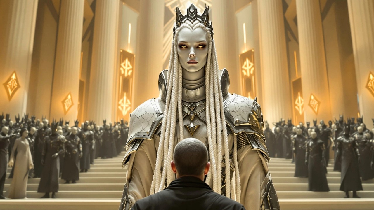 When the Barren Queen Announced Her Pregnancy by a Human, Silence Filled the Hall..