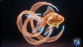 🌌 NEON 3D HOLOGRAM OCEAN 🌊 | Southern Sea Creatures for Deep Relaxation screenshot 1