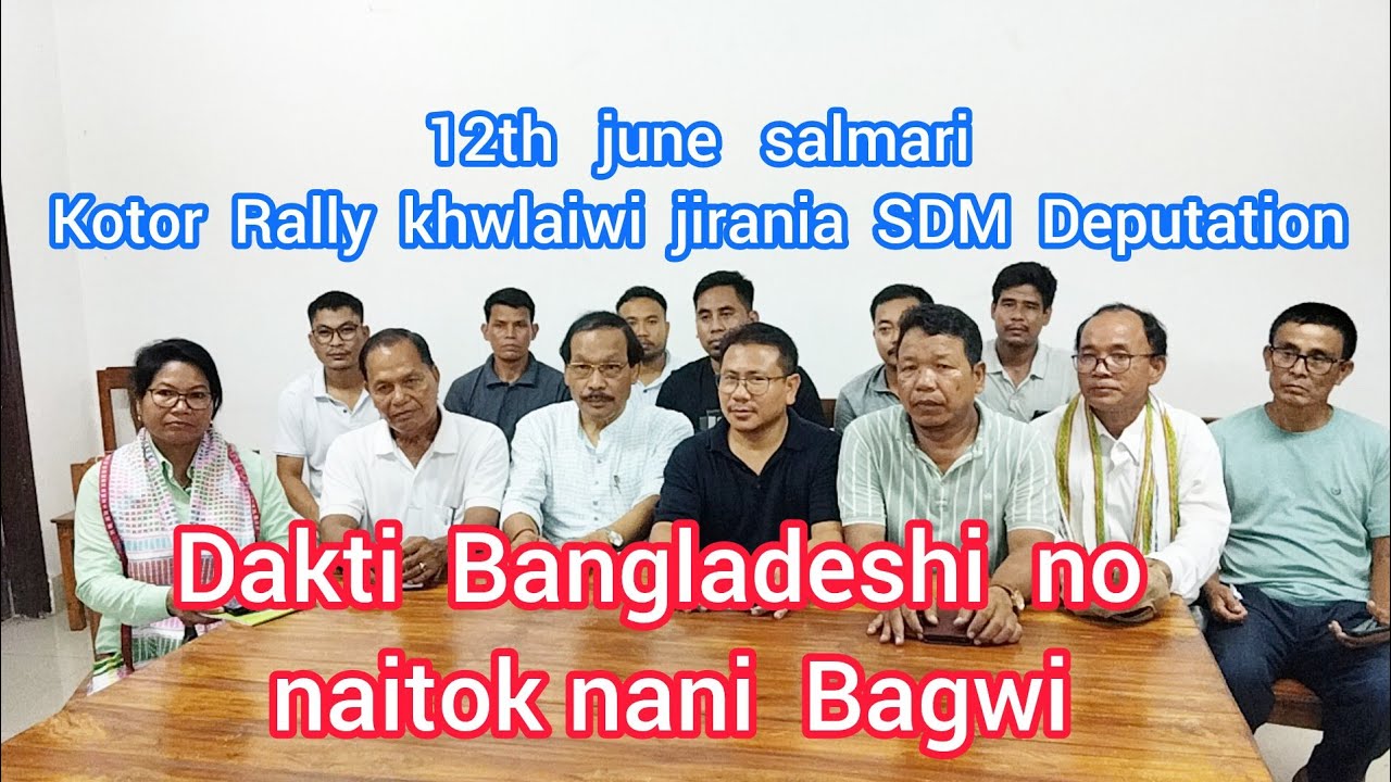 12JUNE SALMATI KOTOR RALLY KHWLAIWI JIRANIA SDM OH DEPUTATION ...