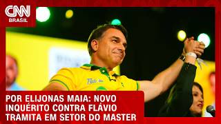 Novo inquérito contra Flávio Bolsonaro tramita em setor do Master | CNN NOVO DIA