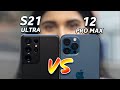 S21 Ultra VS iPhone 12 Pro Max Ultimate Camera Comparison 🔥