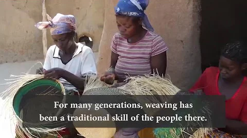 African Ghana Bolga Baskets