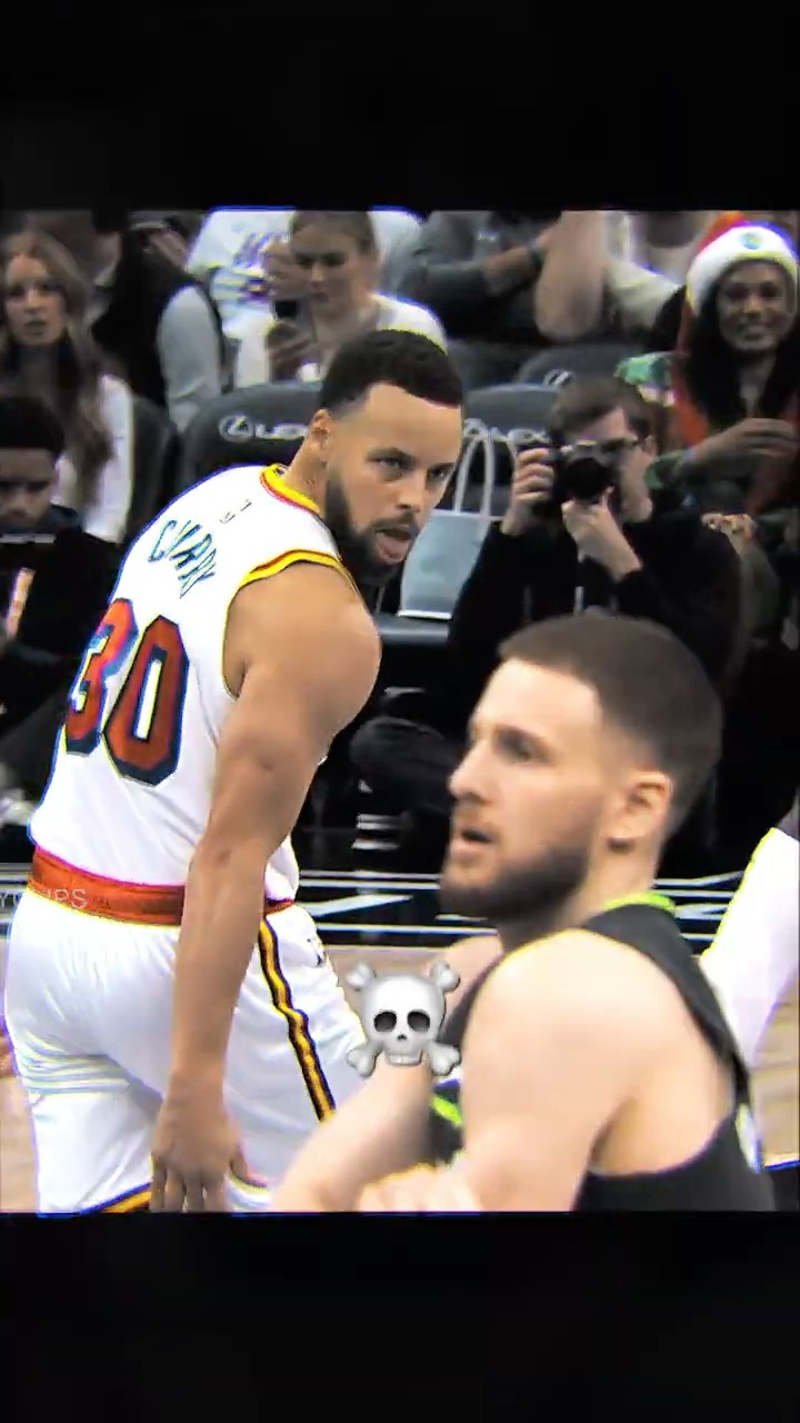 Curry knew it was going in ?