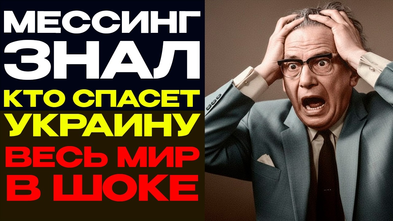 УКРАИНУ СПАСЁТ ЭТОТ ЧЕЛОВЕК. МЕССИНГ ЗНАЛ ЕГО ИМЯ ЕЩЁ В 1939-М