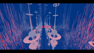 A DREAM. Flying through blades. Audio generative Touchdesigner animation, VJ visuals!