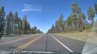 Flagstaff to Sedona AZ I-17 S AZ-89A S