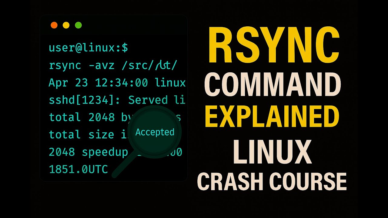 How to Use rsync: Linux File Sync Tutorial (No Data Loss) - YouTube