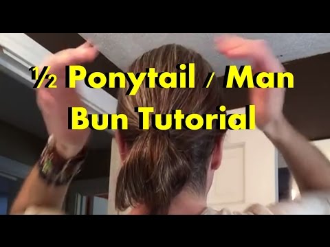 men's-long-hair-journey:-half-ponytail-/-bun-how-to.